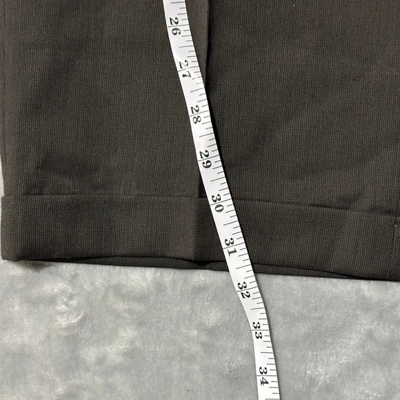 Lubiam Mens Brown‎ Solid Italian Made Virgin Wool 2pc Suit 40L Jacket 33x31 Pant - Picture 15 of 16